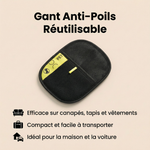 FurAway™ - Gant Anti-Poils Réutilisable